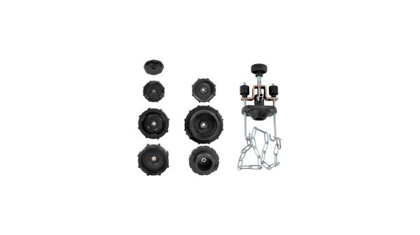 SW-STAHL Adaptersatz "01499L" Für Bremsenentlüfter 8-tlg.