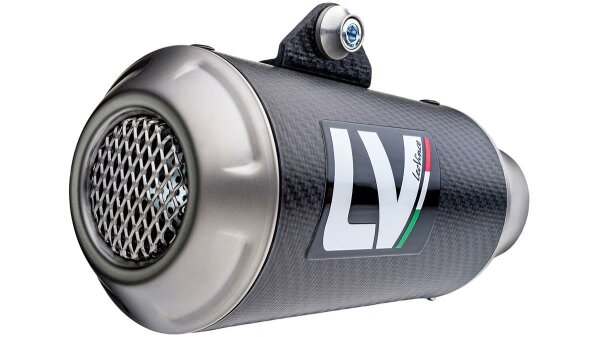 LEOVINCE Schalldämpfer "SBK LV-10" Carbon E-Zulass 15209C, 2 Slip