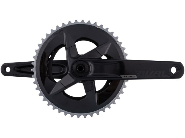 SRAM Kettenradgarnitur "Rival AXS" 2-fac 33 / 46 Zähne, 170 mm Kurbellänge, Kettenlinie 45 mm, Lochkreis 107 mm