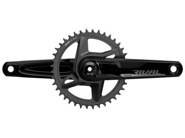 SRAM Kettenradgarnitur "Rival 1 AXS" 1-f 40 Zähne, 170 mm Kurbellänge