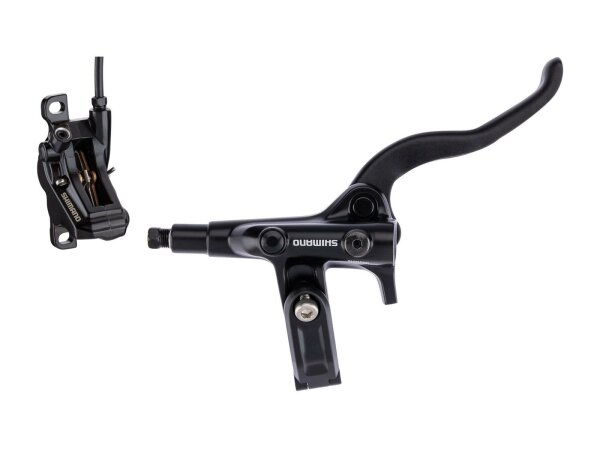 SHIMANO Scheibenbremse "BR-MT420 und BL- hinten, Leitung 1700 mm, Hebel rechts, Metall Pads D02S