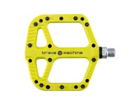 BRAVE Plattform-Pedal "Freeride XL" Mod. 19 SB-ver limegreen