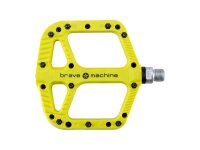 BRAVE Plattform-Pedal "Freeride XL" Mod. limegreen