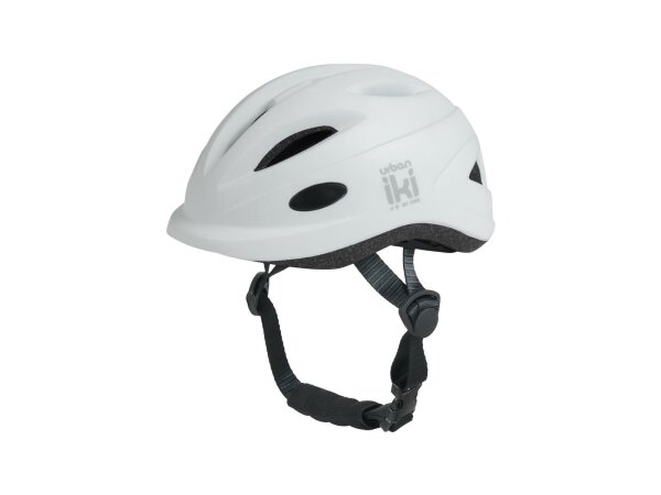 URBAN IKI Kinderhelm Sicherer Kinnversch shinju white, Gr. S (48-52 cm)