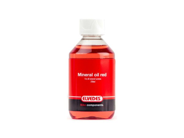 ELVEDES Bremsflüssigkeit "Red" Mineralöl 250 ml Flasche