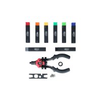 KS-TOOLS Zangensatz "3 in 1", Nietzange, universal, fr Blindniet