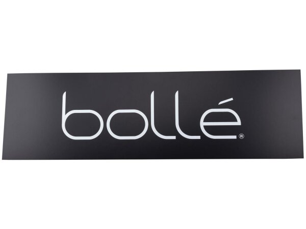 Logotafel Matt laminiert auf 3 mm Hartsc Bollé