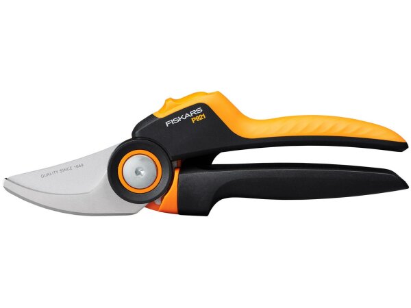 FISKARS Gartenschere "X-series" PowerGea "M P921", für Schnitte durch harte, dicke Stängel und Zweige