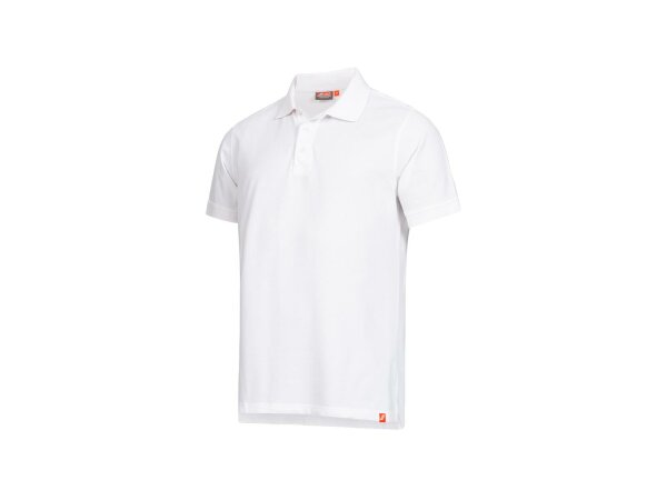 Motion Tex Light Poloshirt weiß, Gr. M