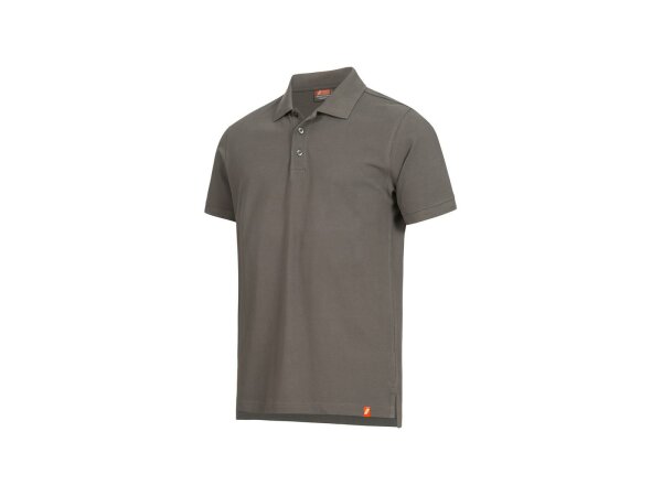 NITRAS Poloshirt "Motion Tex Light" Kurzarm, 100 % grau, Gr. M