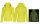 Fahrrad Regenjacke Basil Skane HiVis neon yellow, Gr. XS, Damen