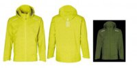 Fahrrad Regenjacke Basil Skane HiVis neon yellow, Gr. XL,...