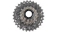 SHIMANO Kassettenzahnkranz "Dura Ace" CS 11-12-13-14-15-16-17-19-21-24-27-30 Zähne 5x Titanritzel , 7x Stahlritzel