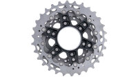 SHIMANO Kassettenzahnkranz "Dura Ace" CS 11-12-13-14-15-16-17-19-21-24-27-30 Zähne 5x Titanritzel , 7x Stahlritzel