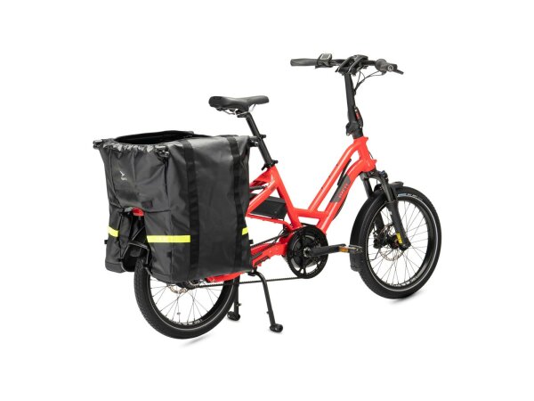 TERN Transportbox "Storm Box Mini" Passe schwarz, Ripstop-Nylon Material, mit Reflexstreifen