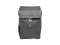 NEW LOOXS Doppeltasche "Vigo Double" Vol grey, mit vormontiertem MIK-Adapter