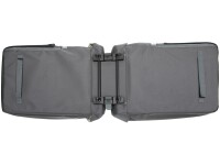 NEW LOOXS Doppeltasche "Vigo Double" Volumen: 37 l grey, mit vorm