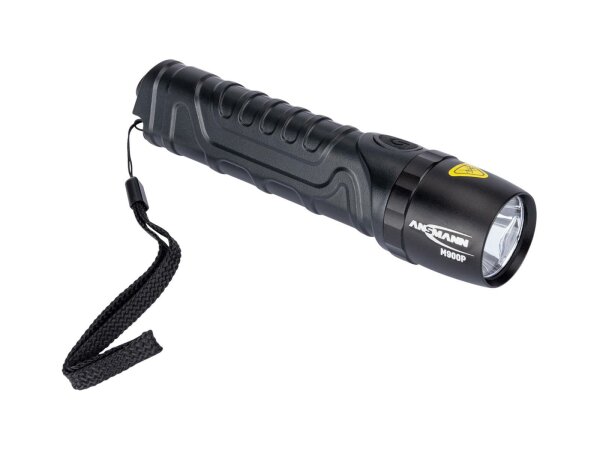 ANSMANN LED-Taschenlampe "M900P" 930 Lumen, batter schwarz