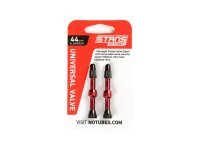 STANS NOTUBES Ventil SB-verpackt, Alumi 44 mm, rot