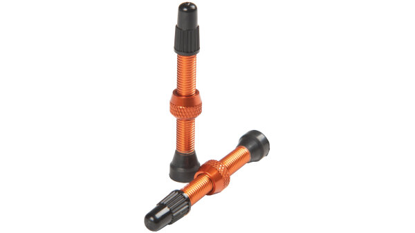 STANS NOTUBES Ventil SB-verpackt, Alumi 44 mm, orange