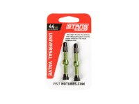 STANS NOTUBES Ventil SB-verpackt, Alumi 44 mm, grün