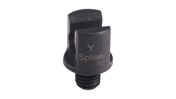 BIKESERVICE Adapter Für Bikeservice Spei zum Lösen, SPLINE, 6-Nut, 8 mm, Stahl