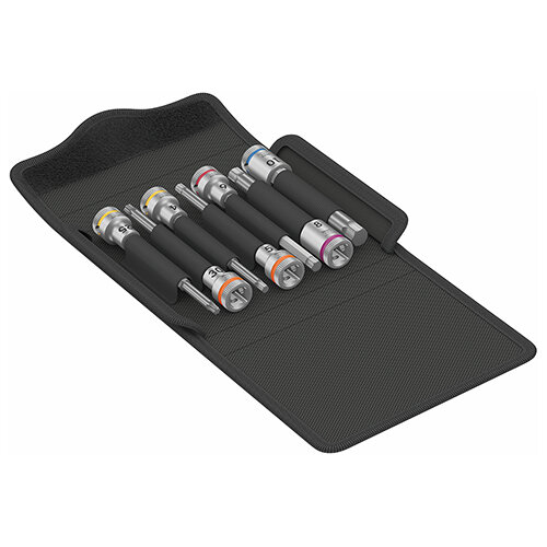 WERA Steckschlüsselsatz "Bicycle Set 8"  inkl. robuster Falttasche (Wera 2go compatible)