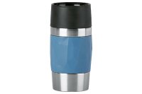 EMSA Isolierbecher Travel Mug Compact 0,3l Manschette blau