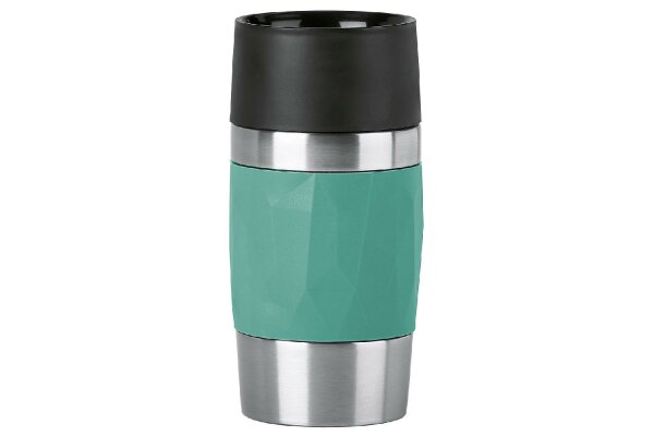 EMSA Isolierbecher Travel Mug Compact 0,3l Manschette grün