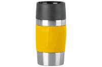 EMSA Isolierbecher Travel Mug Compact 0,3l Manschette gelb