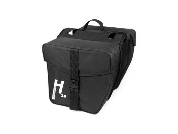 HABERLAND Doppeltasche "Basic M 3.0" Vol schwarz