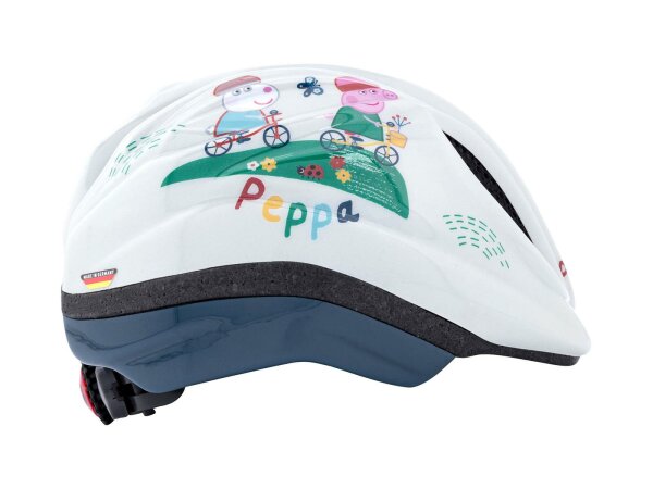 BIKE FASHION Kinderhelm "Peppa Pig" Rast S, 46-51 cm, weiß