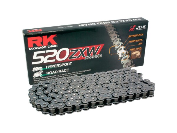 RK Kette "520ZXW" 5/8 x 1/4 XW-Ring Premium Kette, 112 Glieder Ho