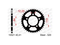 AFAM Kettenrad "10521" 520, Stahl, schwa 40...