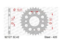 AFAM Kettenrad "92127" 420, Stahl, silbe 42...