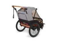 BOBIKE Kinderanhänger "Trailer & Str grau /...