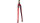 CONWAY Gabel Carbon RR, Mod. 22 10.0, red / black metallic