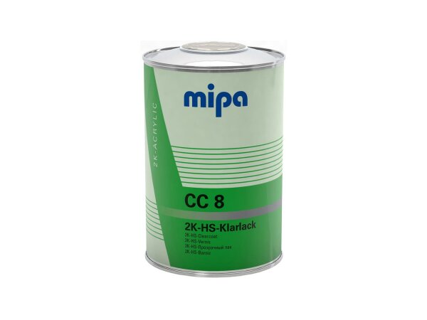 MIPA Klarlack "CC 8" 2K-High-Solid Acryl 1000 ml Dose