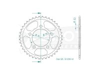 ESJOT Kettenrad "32161" 520, Stahl 41 Zähne