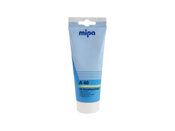 MIPA Feinspachtel "A40" 1K-Acrylspachtel 250 g Tube