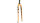 CONWAY Gabel Carbon GRV, Mod. 22 9.0, sulphur / black