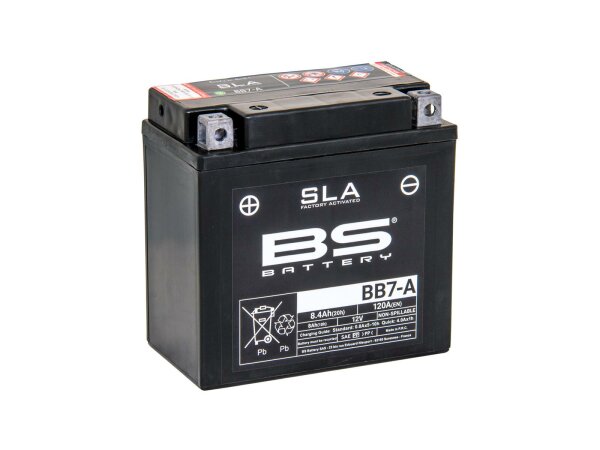 Batterie "YB7-A" ETN: 508 013 008 BS-Battery, SLA, versiegelt