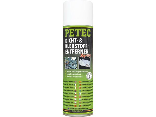 Petec Dicht- & Klebstoffentferner Spray Unterliegt Anhang II der Verordnung (EU) 2019/1148 Spray