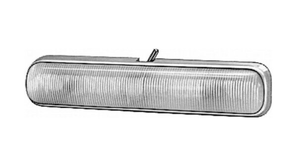 HELLA Innenleuchte Zum Anbau, 12 / 24 V, transparent