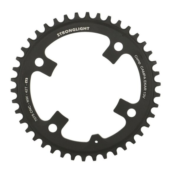 STRONGLIGHT Kettenblatt "CT2" 4-Arm, für 13-fach,  42 Zähne