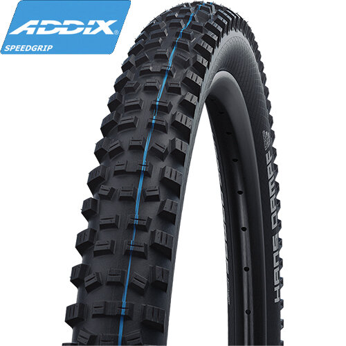 SCHWALBE Reifen "Hans Dampf" Evolution L 60-622 (29" x 2,35), schwarz, Super Trail, Addix SpeedGrip, 67 EPI, 1040 g