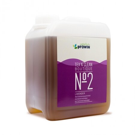 proWin TEX N’CLEAN BOUTIQUE No. 2 LAVENDER, 2,5 l Natural Detergents ECOCERT