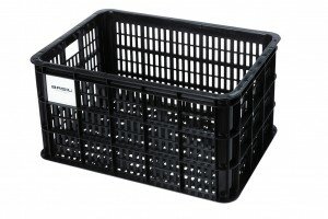 BASIL V.R.-Korb "Crate L" Kunststoff, Volumen: 40  black