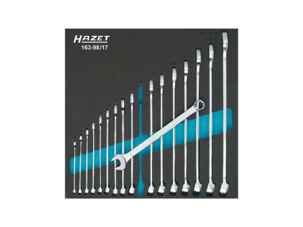 HAZET Moduleinlage "163" Safety-Insert-System (SIS "163-98/17", 2