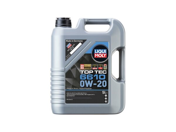 LIQUI MOLY Motoröl "Top Tec 6610" SAE 0W 5 l Kanister